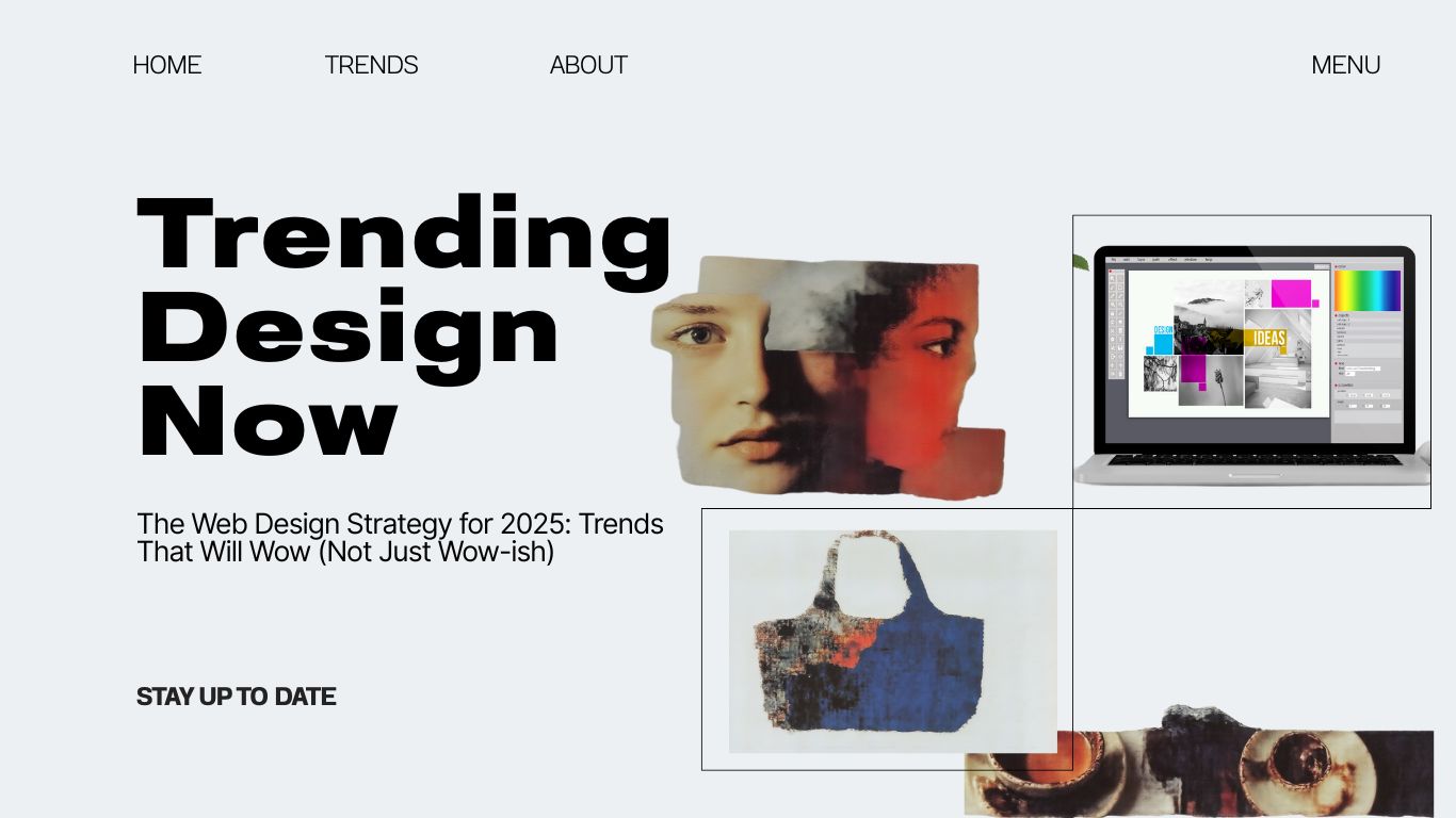 Web design trends for 2025